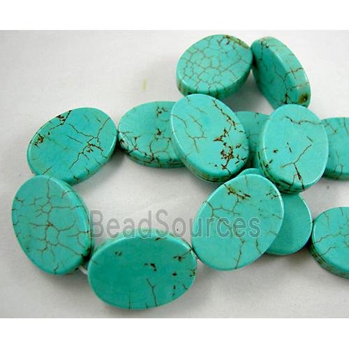 Turquoise Oval Beads