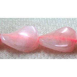 Natural Twist Leaf Gemstone bead