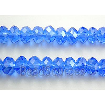 Chinese Crystal Beads, faceted rondelle