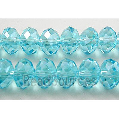 Chinese Crystal Beads, faceted rondelle