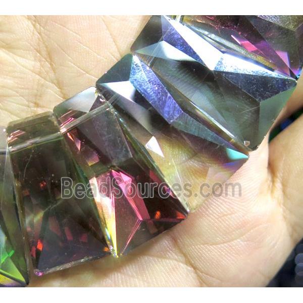 chinese crystal glass bead, faceted