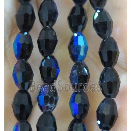 Chinese Crystal Beads, faceted oval