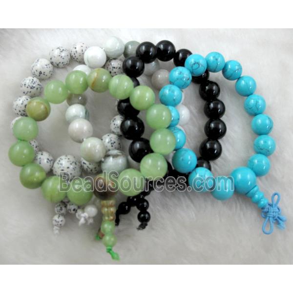 Jade Bracelet, stretch, mixed