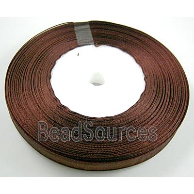 Organza Ribbon Cord, coffee