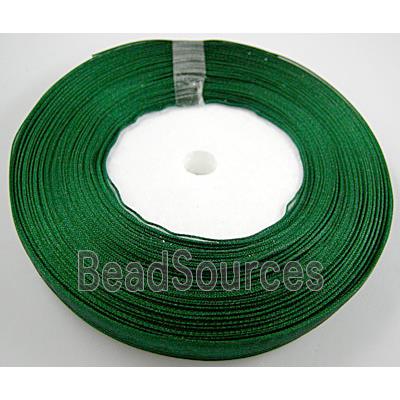 Organza Ribbon Cord, deep-green