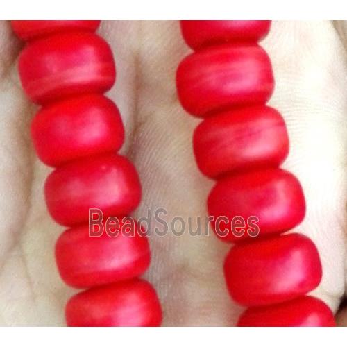 matte lampwork bead, heshi