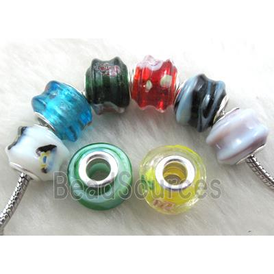 Lampwork Glass Beads, Mix color