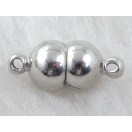 Magnetic Clasp, platinum plated