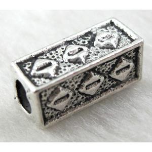 Tibetan Silver Tube Spacers Non-Nickel