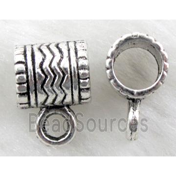 Bails, Tibetan Silver Hanger Non-Nickel