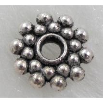 Tibetan Silver daisy Spacer Non-Nickel