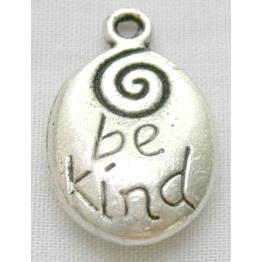 Tibetan Silver Charms Non-Nickel