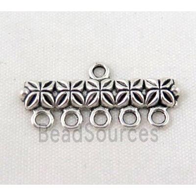 Tibetan Silver Pendant  Non-Nickel