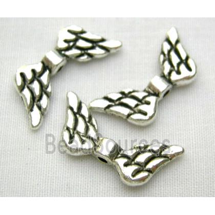 Tibetan Silver Angel Wing beads