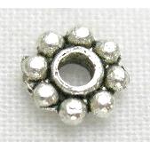 Tibetan Silver daisy Spacer Non-Nickel