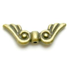 Anquite Bronze Tibetan Silver Angel wing Charms Non-Nickel