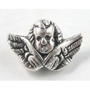 Tibetan Silver praying angel Non-Nickel