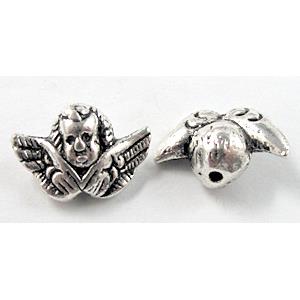 Tibetan Silver praying angel Non-Nickel