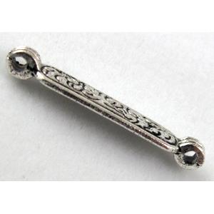 Connector, tibetan silver Non-Nickel