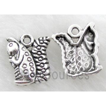 Tibetan Silver animal pendant Non-Nickel