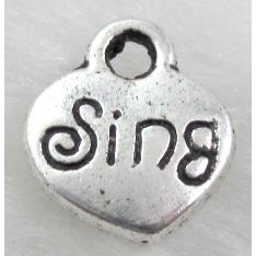 Tibetan Silver pendant Non-Nickel