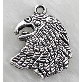 Hawk, Tibetan Silver non-nickel