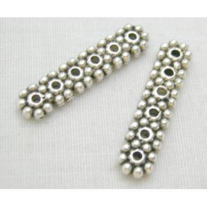 Tibetan Silver Spacers Bars Non-Nickel