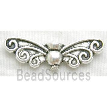 Tibetan Silver Angel Wings beads