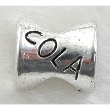 COLA beads, Tibetan Silver Spacer Non-Nickel