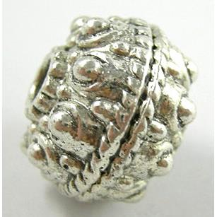 Tibetan Silver Ball Spacers Non-Nickel