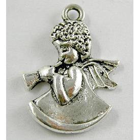 Tibetan Silver Fairy Charm Non-Nickel