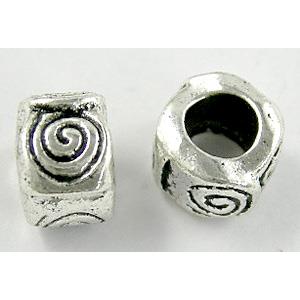 Tibetan Silver spacer Bead Non-Nickel