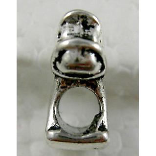 Tibetan Silver spacer Bead Non-Nickel