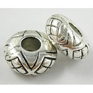 Tibetan Silver spacer Bead Non-Nickel