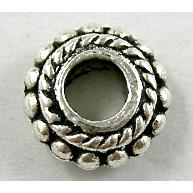 Tibetan Silver Space beads Non-Nickel