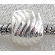 Silver plated bead, Tibetan Silver Spacer Non-Nickel