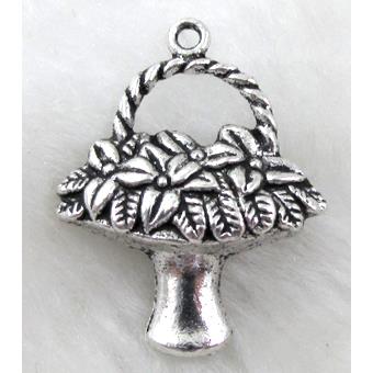 Tibetan Silver pendant non-nickel