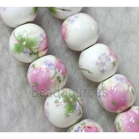 round Porcelain beads