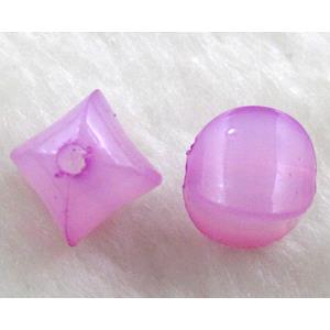 Acrylic Bead, Purple