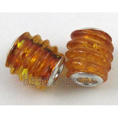 Amber Beads, NR, yellow