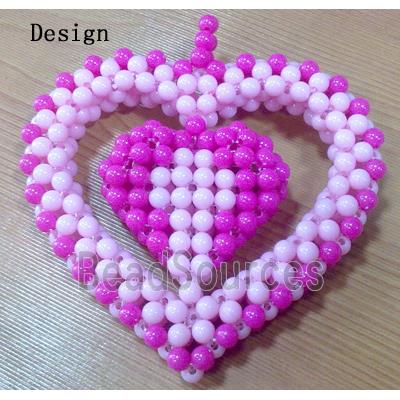 Plastic round Beads