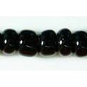 opaque colours Pony Beads, black