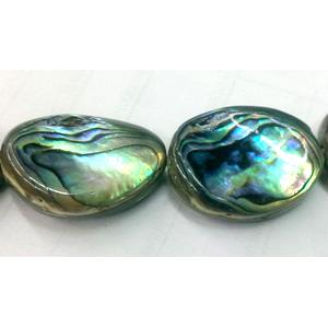 Paua Abalone shell bead, twist