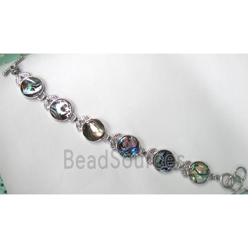 Paua Abalone shell bracelet, mxied