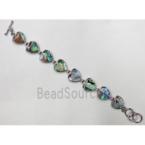 Paua Abalone shell bracelet, mxied