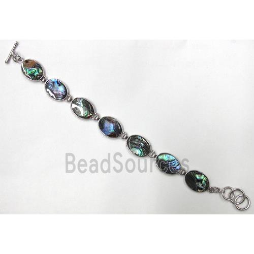 Paua Abalone shell bracelet, mxied