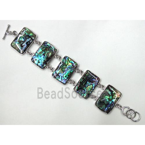 Paua Abalone shell bracelet, mxied