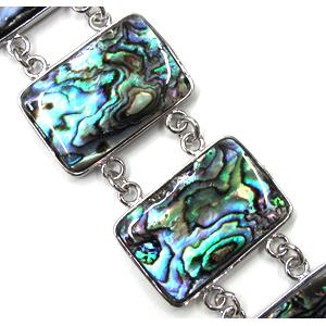 Paua Abalone shell bracelet, mxied