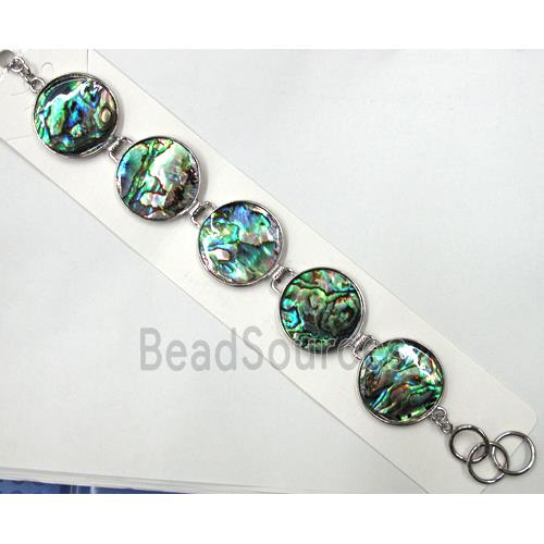 Paua Abalone shell bracelet, mxied