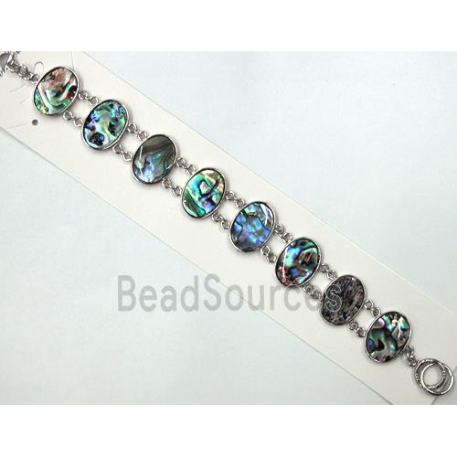 Paua Abalone shell bracelet, mxied